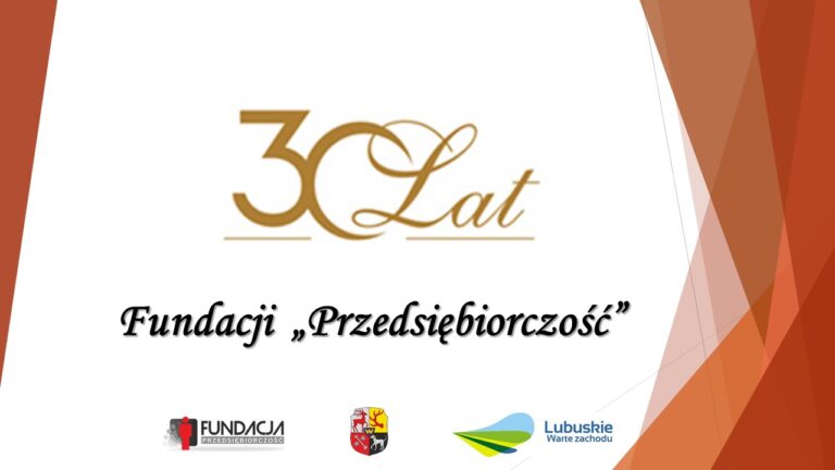 Jubileusz 30-lecia Fundacji “Przedsiębiorczość”